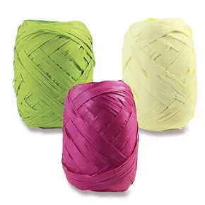 Darčekový povrázok Clairefontaine Raffia pastelový, mix farieb